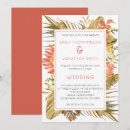 Search for tropical foliage wedding invitations Watercolor