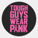 Search for tough guy stickers Breast cancer grunge