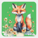 Search for cute fox stickers Wildlife