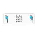 Search for pet bird return address labels Budgerigar
