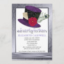 Search for mad hatters invitations Pink