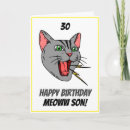 Search for 30th cat birthday cards Pet