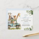 Search for palm leaves baby shower invitations Blue