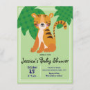 Search for wild tiger invitations Safari