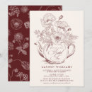 Search for tea bridal shower invitations Garden