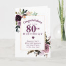 Search for 80th birthday cards Green