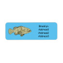 Search for fish return address labels Sea