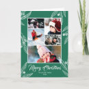 Search for leaf christmas cards White