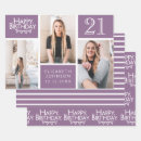 Search for purple birthday wrapping paper Trendy