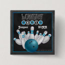 Search for bowling party badges Blue