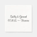 Search for special occasion napkins Personalizble