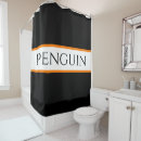 Search for penguin shower curtains Black