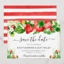 Search for strawberry wedding save the dates Floral