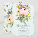 Search for peony bridal shower invitations Typography