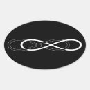 Search for eternity symbol stickers Eternal love