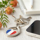 Search for french key rings Blue