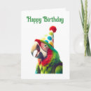 Search for parrot birthday cards Cockatoo