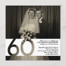 Search for 60th anniversary invitations Vintage