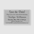 Search for baby shower invitation magnets Grey
