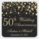 Search for effect wedding stickers Gold