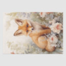 Search for fox tissue paper Antique