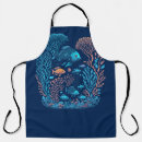 Search for colourful fish aprons Tropical