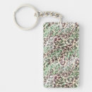 Search for leopard rectangular key rings Brown
