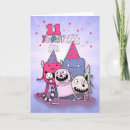 Search for girls 11th birthday cards Eleventh