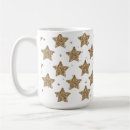 Search for sparkling gold stars mugs Glitter