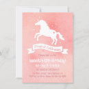 Search for pony unicorn invitations Watercolor