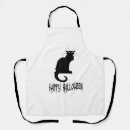 Search for black cat aprons Kitten