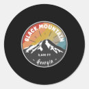 Search for black mountain stickers Hiking