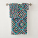 Search for native american bath towels Turquoise