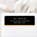 Search for married and merry return address labels Typography