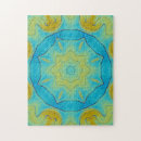 Search for moroccan puzzles Turquoise
