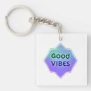 Search for good vibes key rings Encouragement