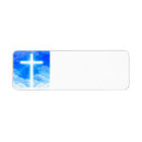 Search for christian cross return address labels Bible
