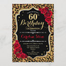 Search for red leopard invitations Cheetah