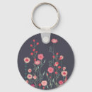 Search for charcoal key rings Floral