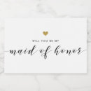 Search for proposal wedding stickers Maid of honour