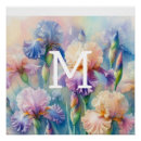 Search for monogrammed posters Watercolor