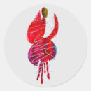 Search for fuchsia stickers Abstract