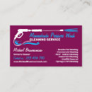 Search for purple house business cards Residential commercial cleaning