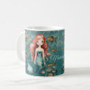Search for mermaid watercolor mugs Girly