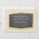 Search for ivory and gold wedding invitations Stylish