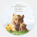 Search for tiger baby shower stickers Floral