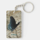 Search for blue butterflies key rings Animals