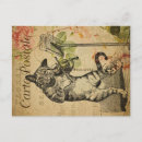 Search for cat fiddle postcards French