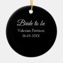 Search for bridesmaid christmas tree decorations Bride to be