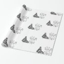 Search for black and white christmas tree wrapping paper Elegant